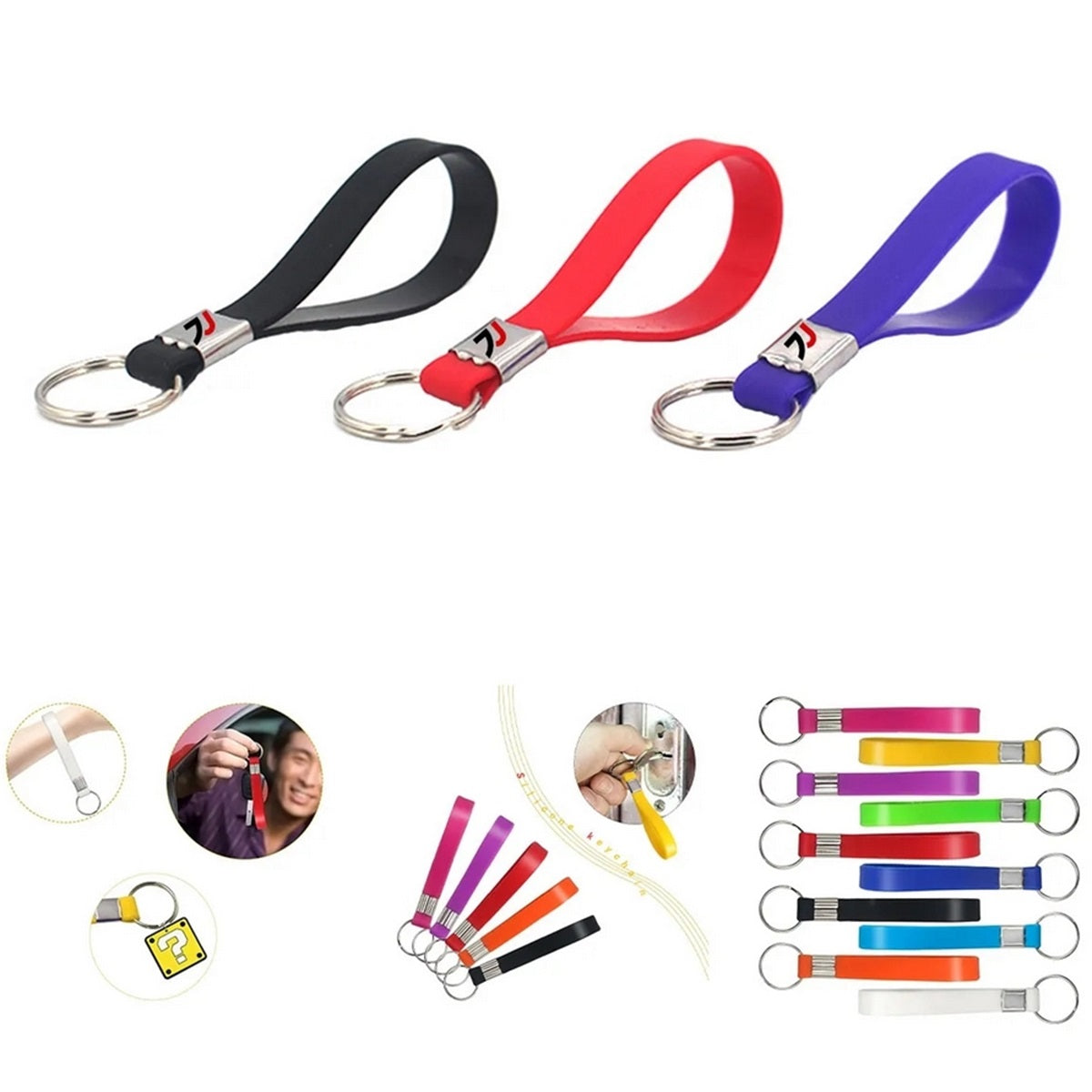 HUPSTL070 Silicone Key Chain