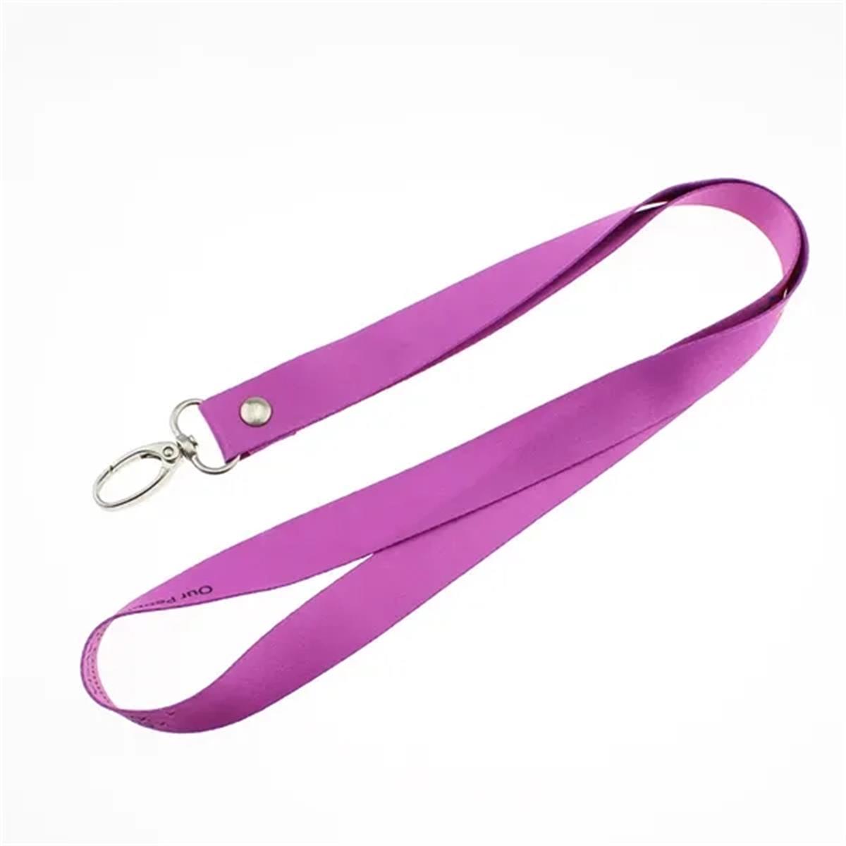 HUPSTL080 3/4" Silkscreen Wrist Lanyard Keychain
