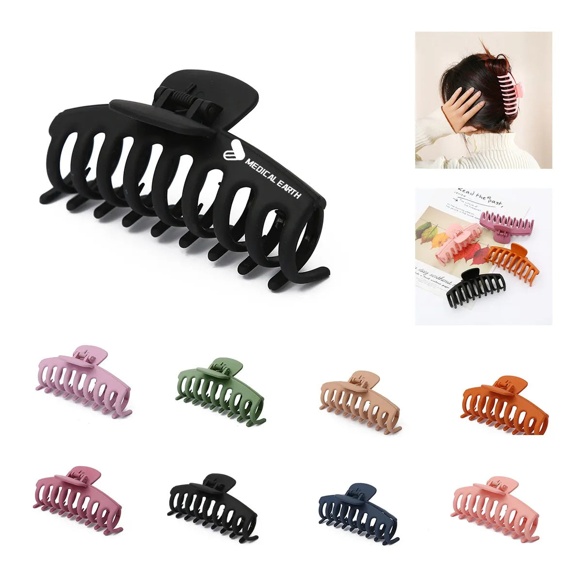 HUPSTL085 Large Hair Claw Clips
