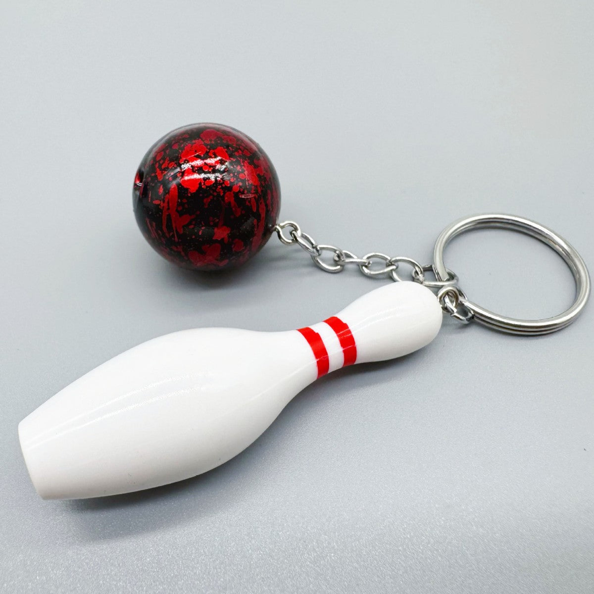 HUPSTL110 Bowling Pin Sports Keychain