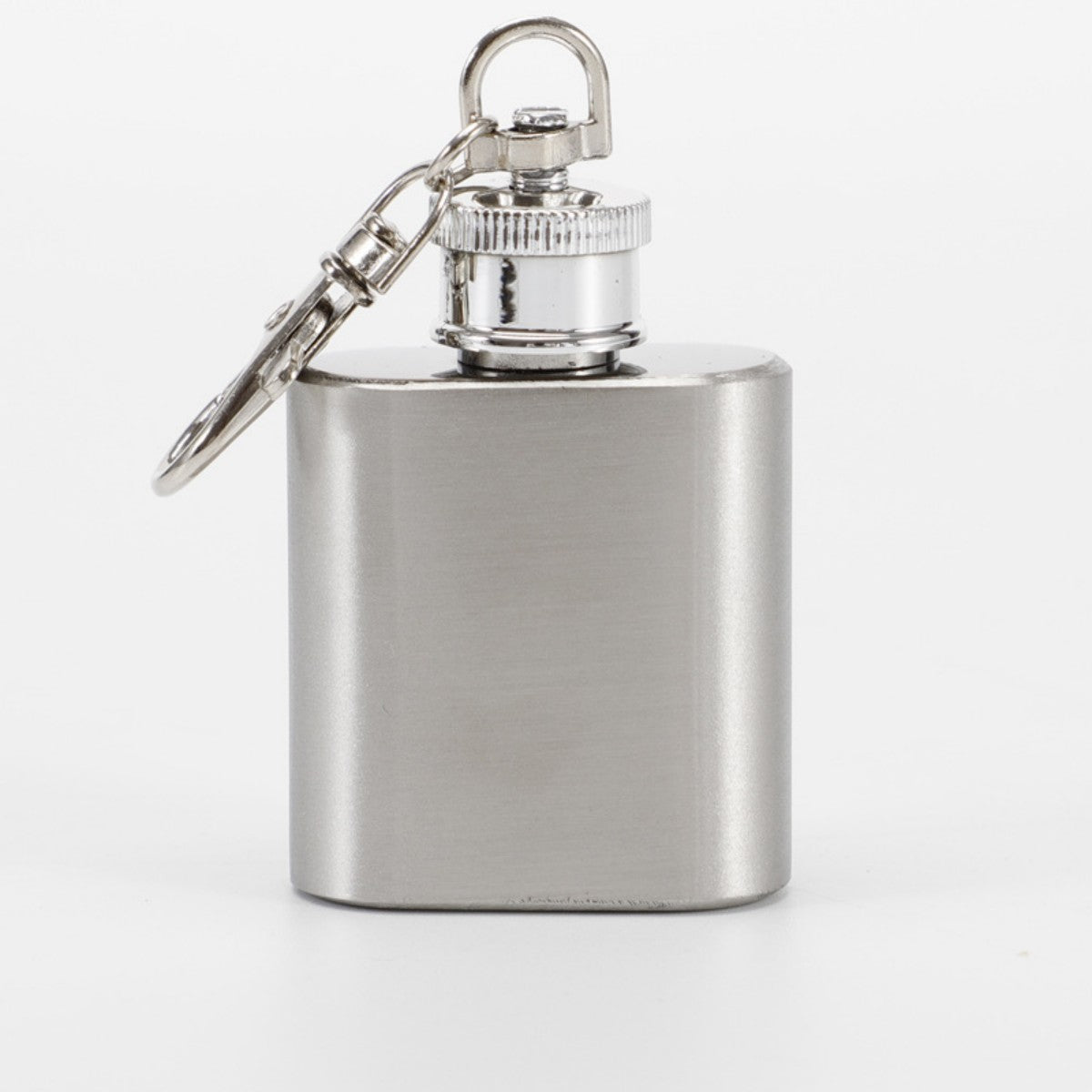 HUPSTL124 1Oz Stainless Steel Flask Bottle With Keychain