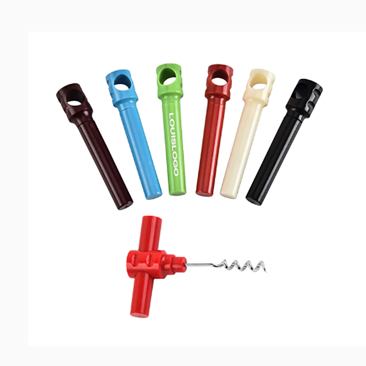 HUPSTL125 Plastic Portable Red Wine Bottle Drink Opener