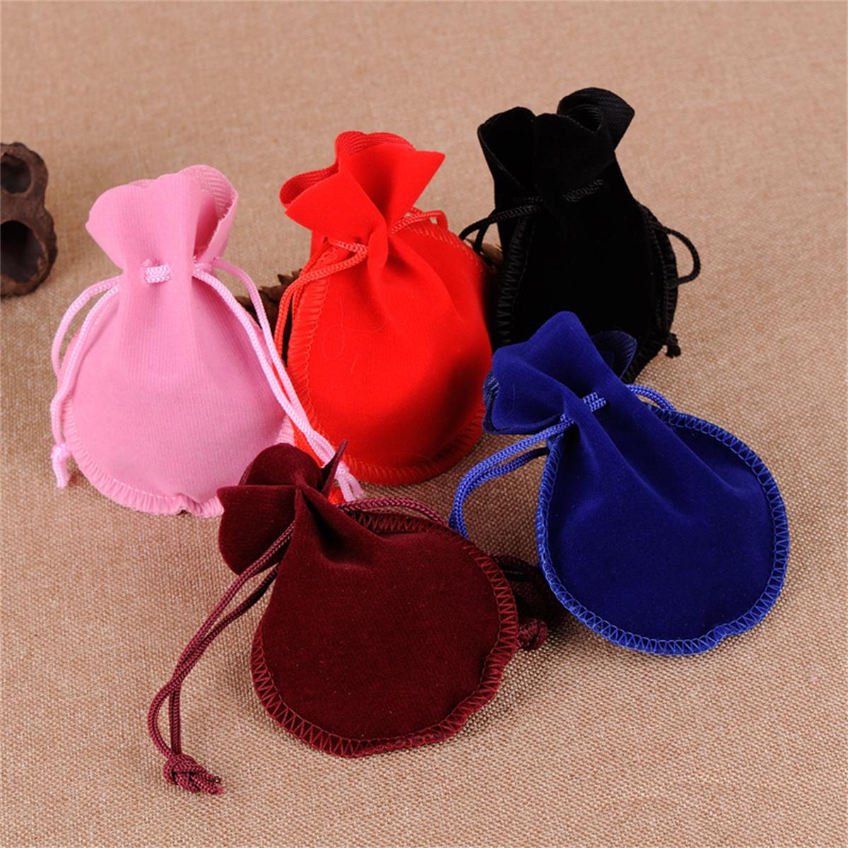 HUPSTL127Velvet Drawstring Bags
