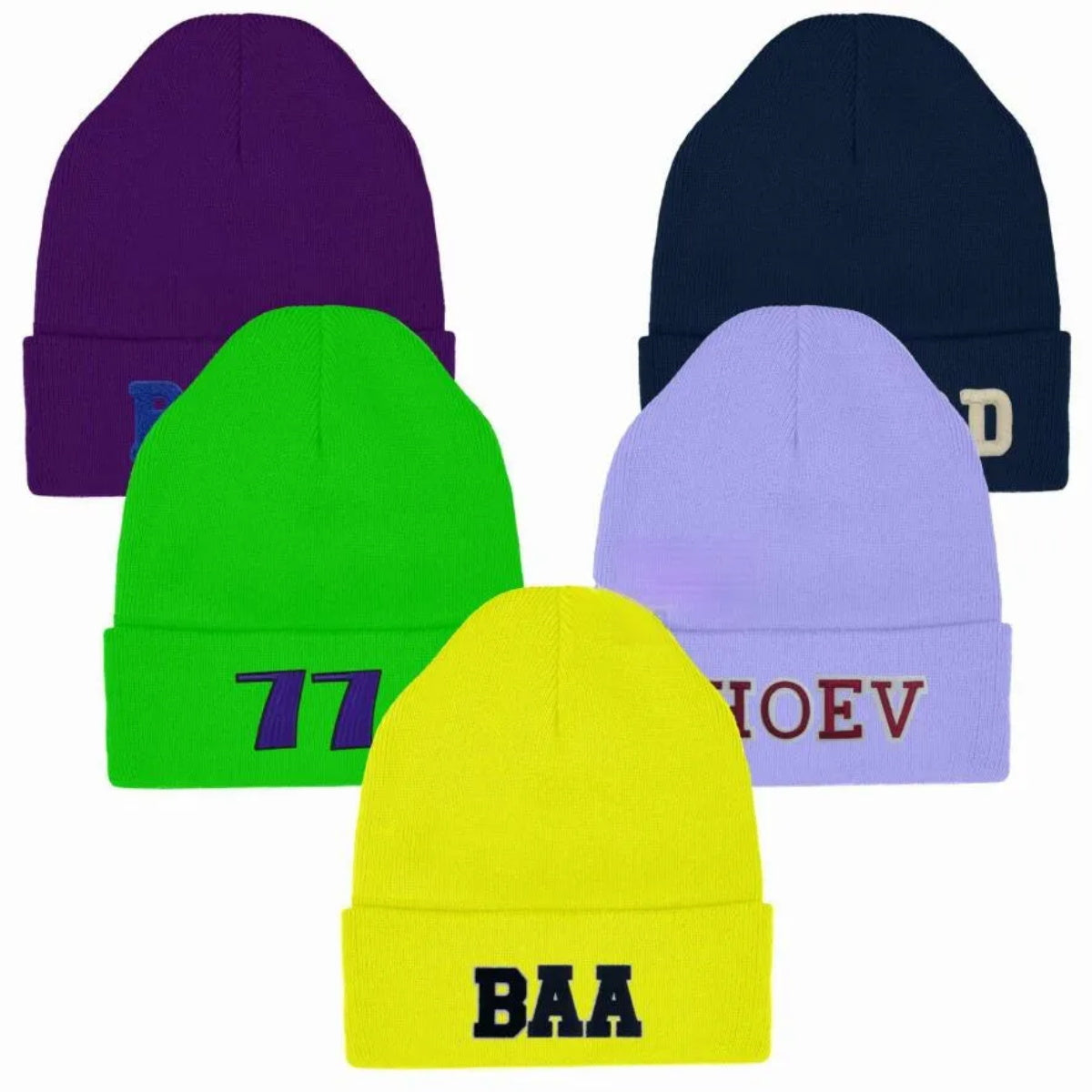 HUPSTL131 Knit Beanie Hat