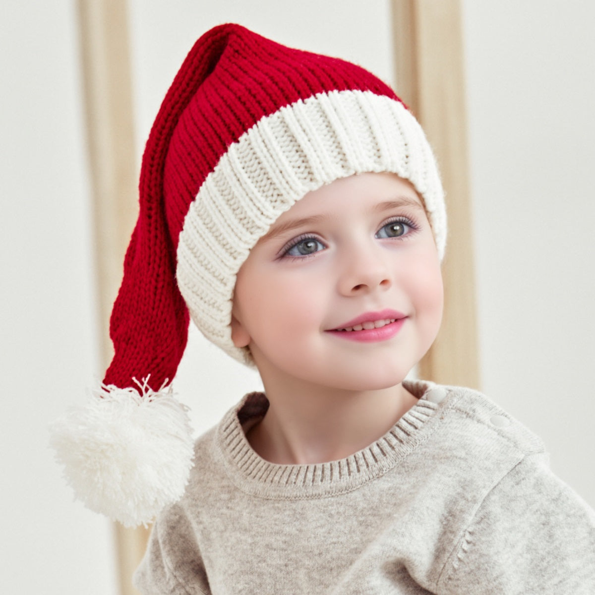 HUPSTL180 Parent Child Christmas Knitted Hat