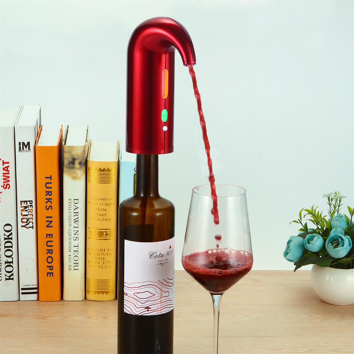 HUPSTL187 Usb Charging Electric Wine Aerator