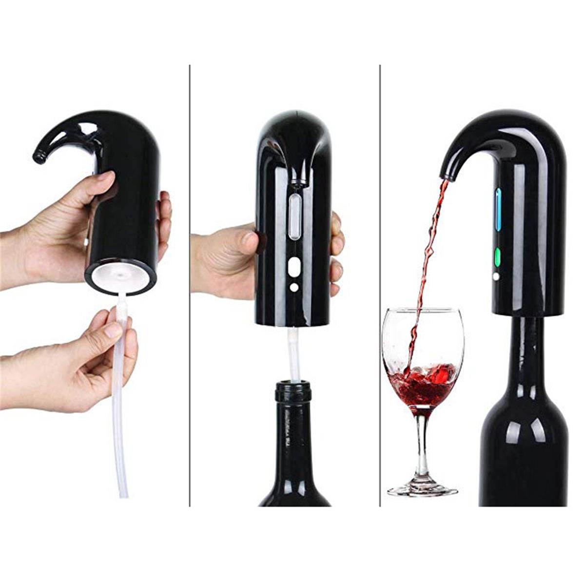 HUPSTL187 Usb Charging Electric Wine Aerator
