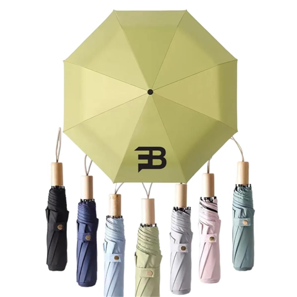 HUPSTL191 Folding Sun Rain Umbrella