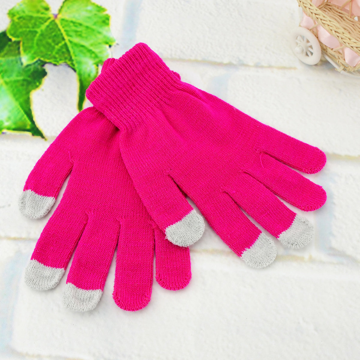 HUPSTL200 Knitting Touch Screeng Gloves