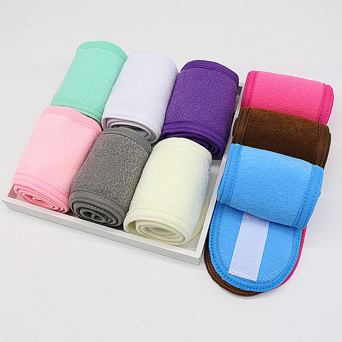 HUPSTL204 Embroidered Spa Beauty Hair Band