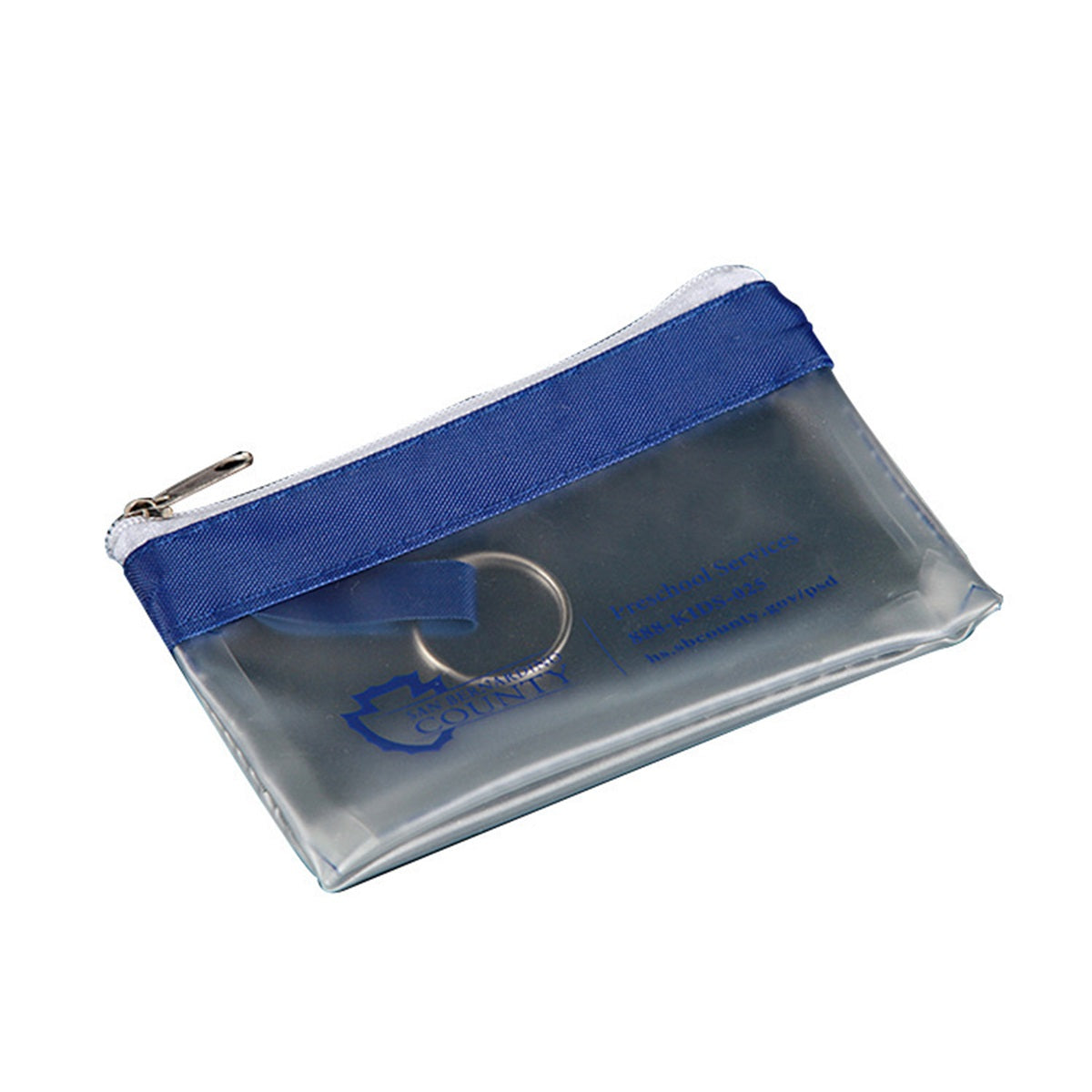HUPSTL205 Mini Zippered PVC Pouch