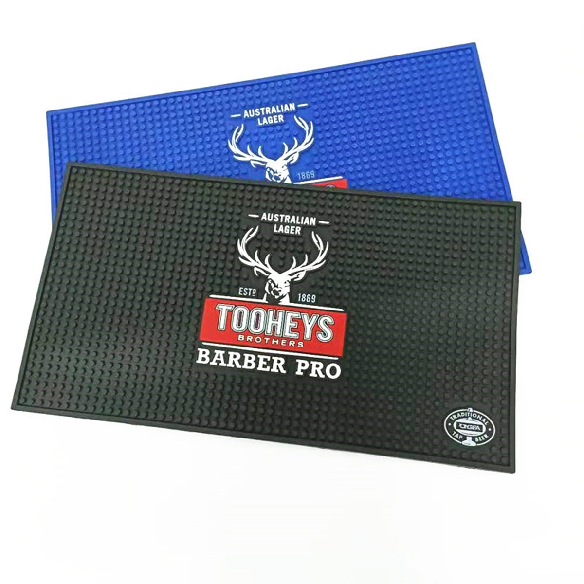 HUPSTL206 Customized Rectangle PVC Bar Mat