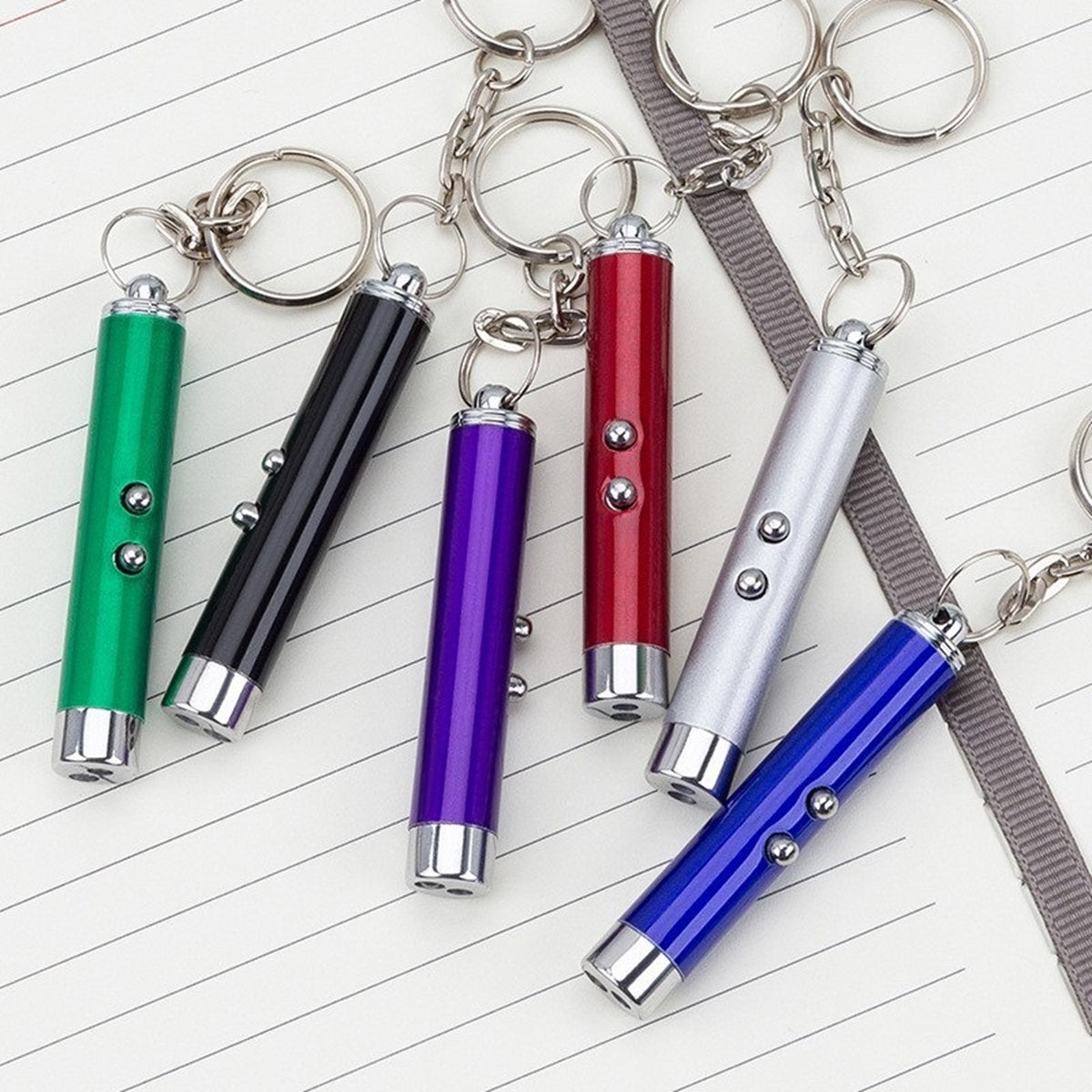 HUPSTL210 Mini Cat Pointer Flashlight Keychain