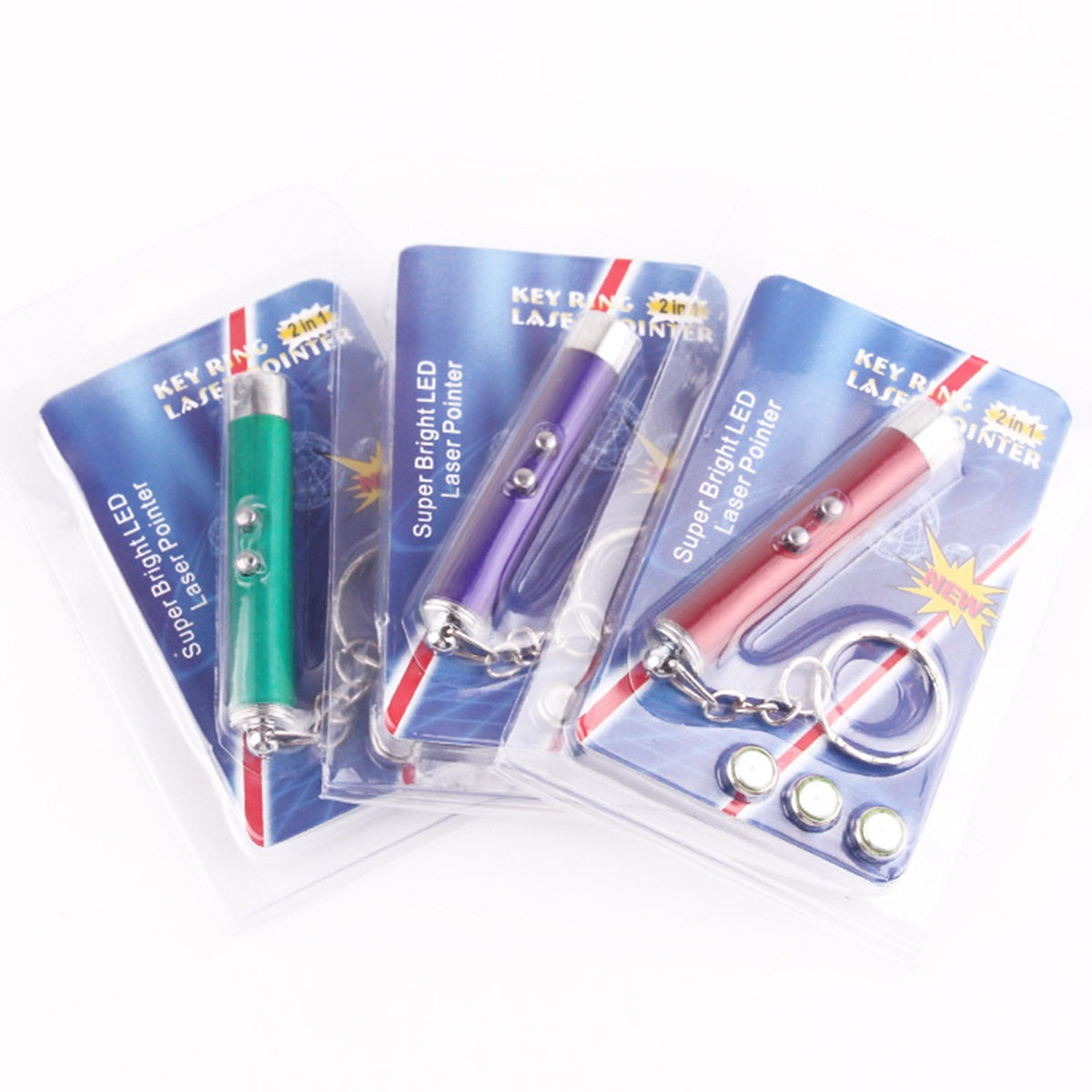 HUPSTL210 Mini Cat Pointer Flashlight Keychain