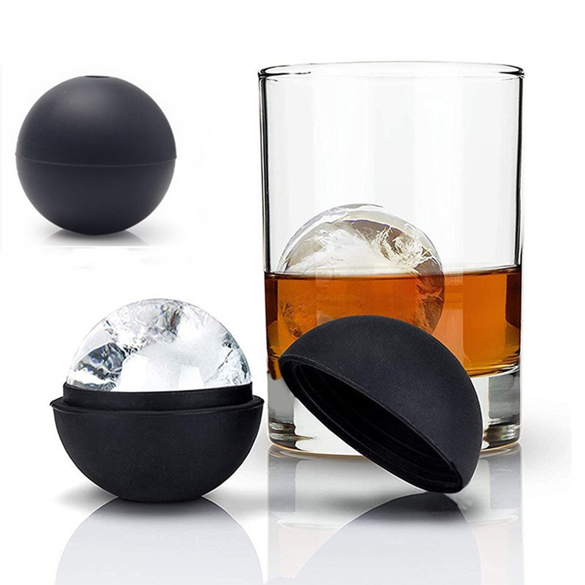 HUPSTL213 Silicone 1 3/4" Ice Ball Mold