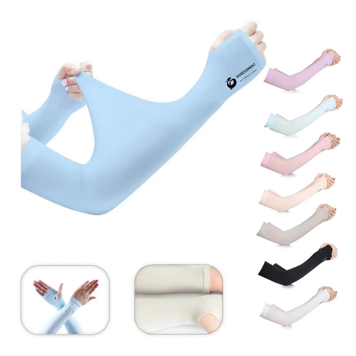 HUPSTL215 Cooling Sports Arm Sleeves