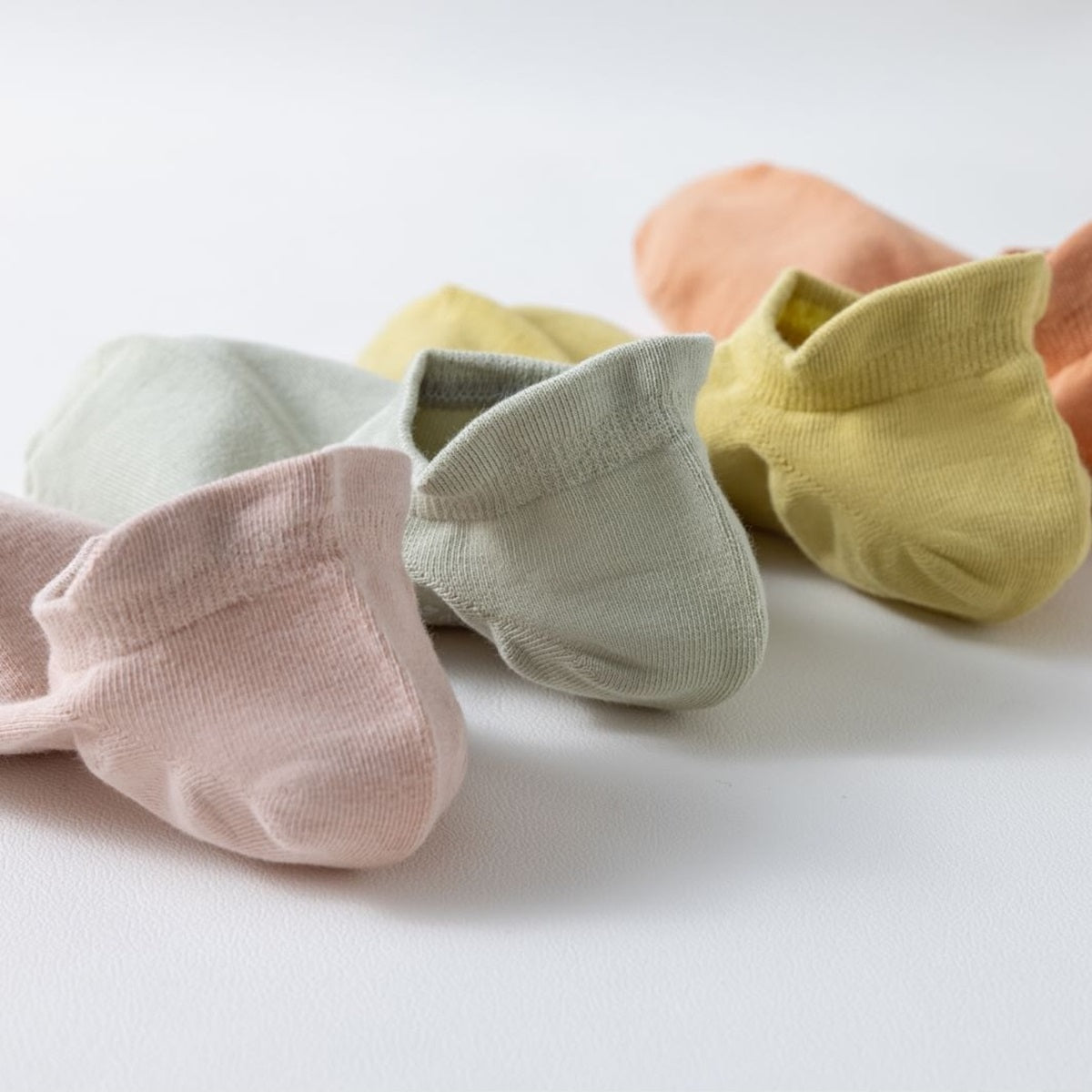 HUPSTL216 Breathable Cotton Summer Ankle Socks