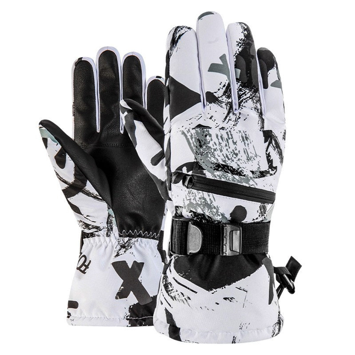 HUPSTL217 Winter SkiTouch Screen Snow Gloves