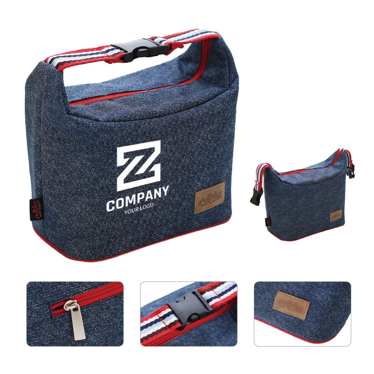 HUPSTL221 Oxford Cloth Bento Insulated Lunch Bag
