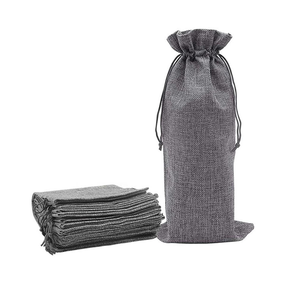 HUPSTL224 Single Bottle Canvas Bag
