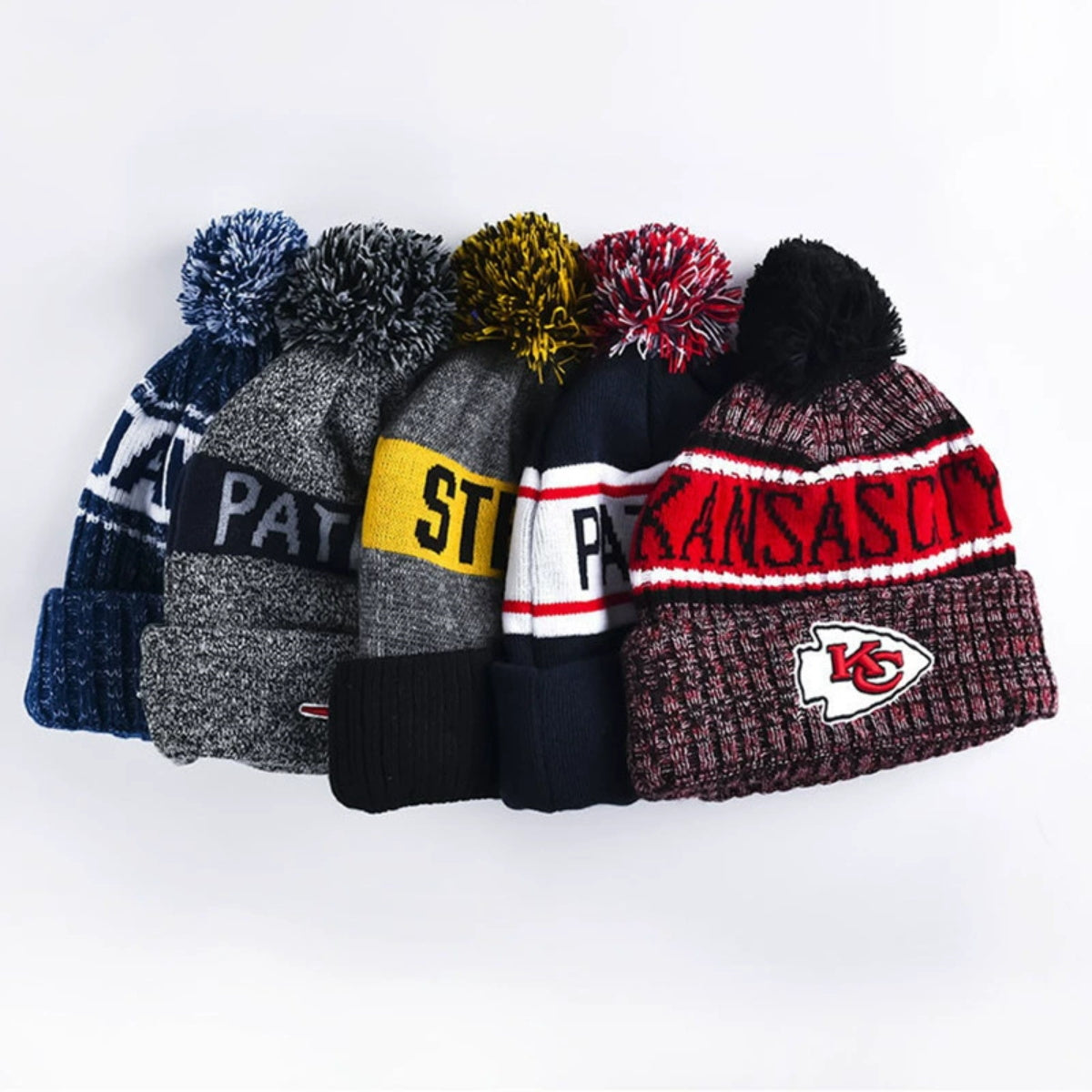 HUPSTL254 Tie Dye Beanie Soft Winter Knit Hat
