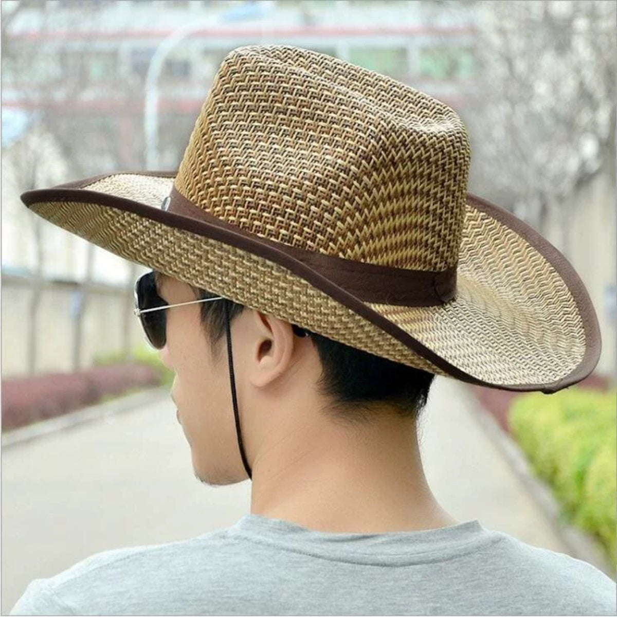 HUPSTL257 Beach Sun Straw Hat