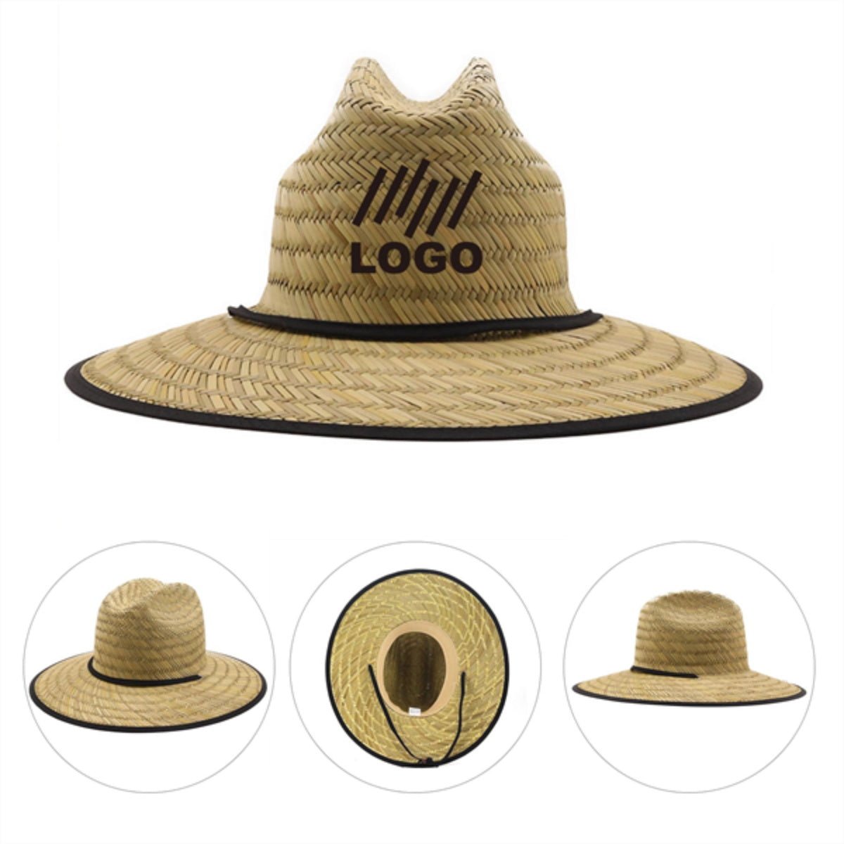 HUPSTL257 Beach Sun Straw Hat