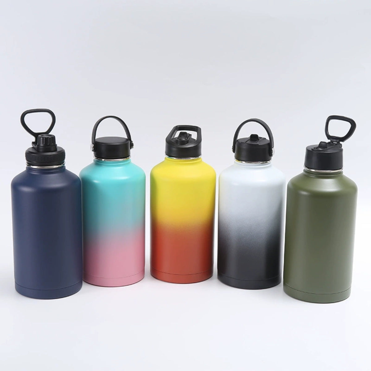HUPSTL260 64Oz Insulated Stainless Steel Water Bottle