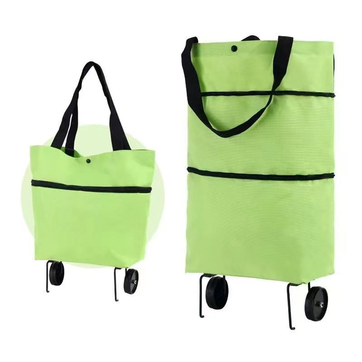 HUPSTL261 Wheeled Foldable Shopping Bag