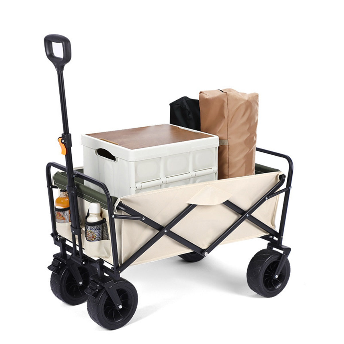 HUPSTL263 Folding Collapsible Utility/Display Wagon