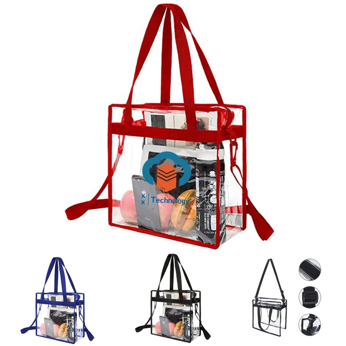 HUPSTL264 Clear Tote Bag