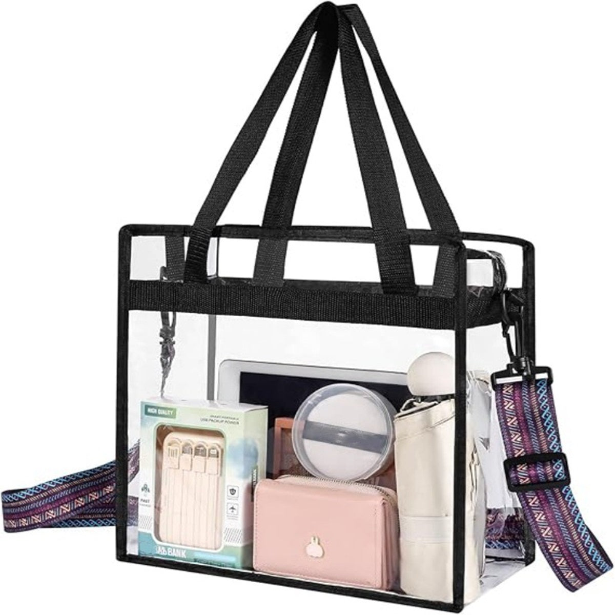HUPSTL264 Clear Tote Bag