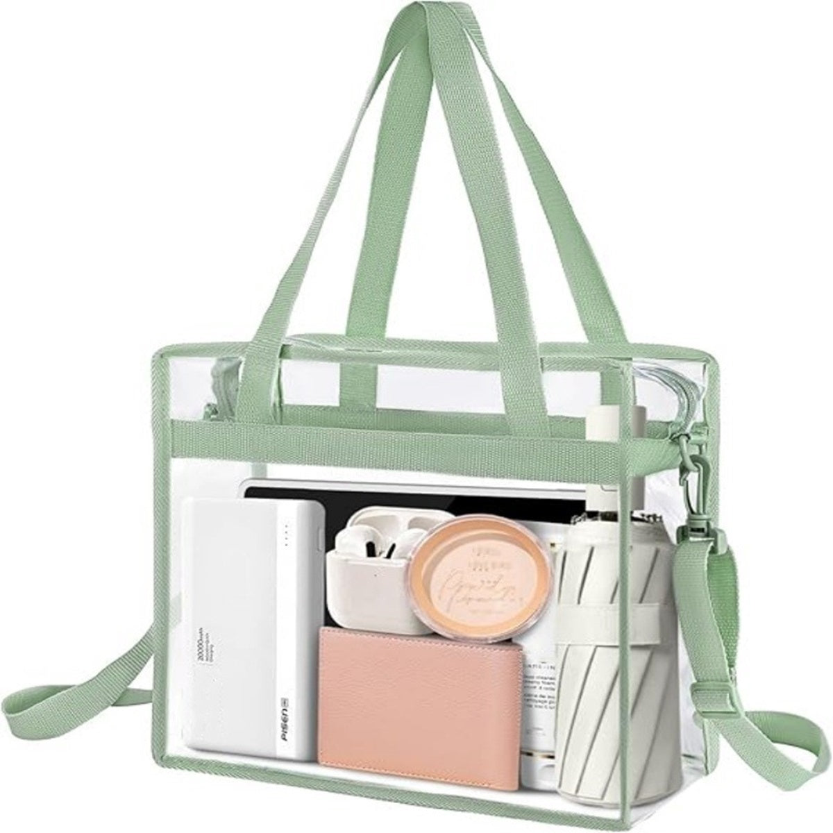 HUPSTL264 Clear Tote Bag