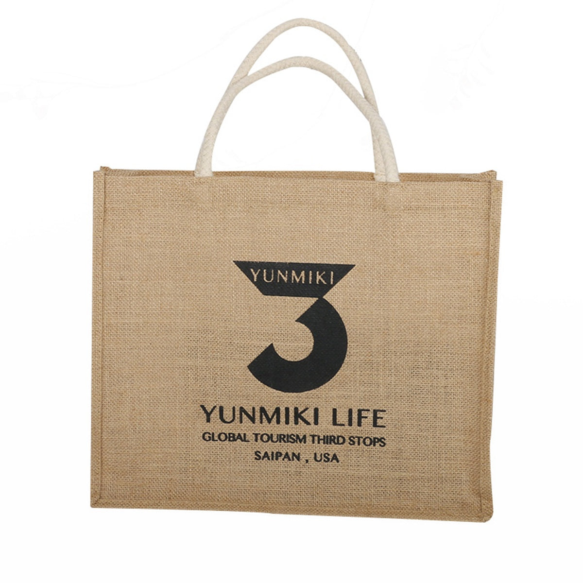 HUPSTL267 Jute Tote Bags