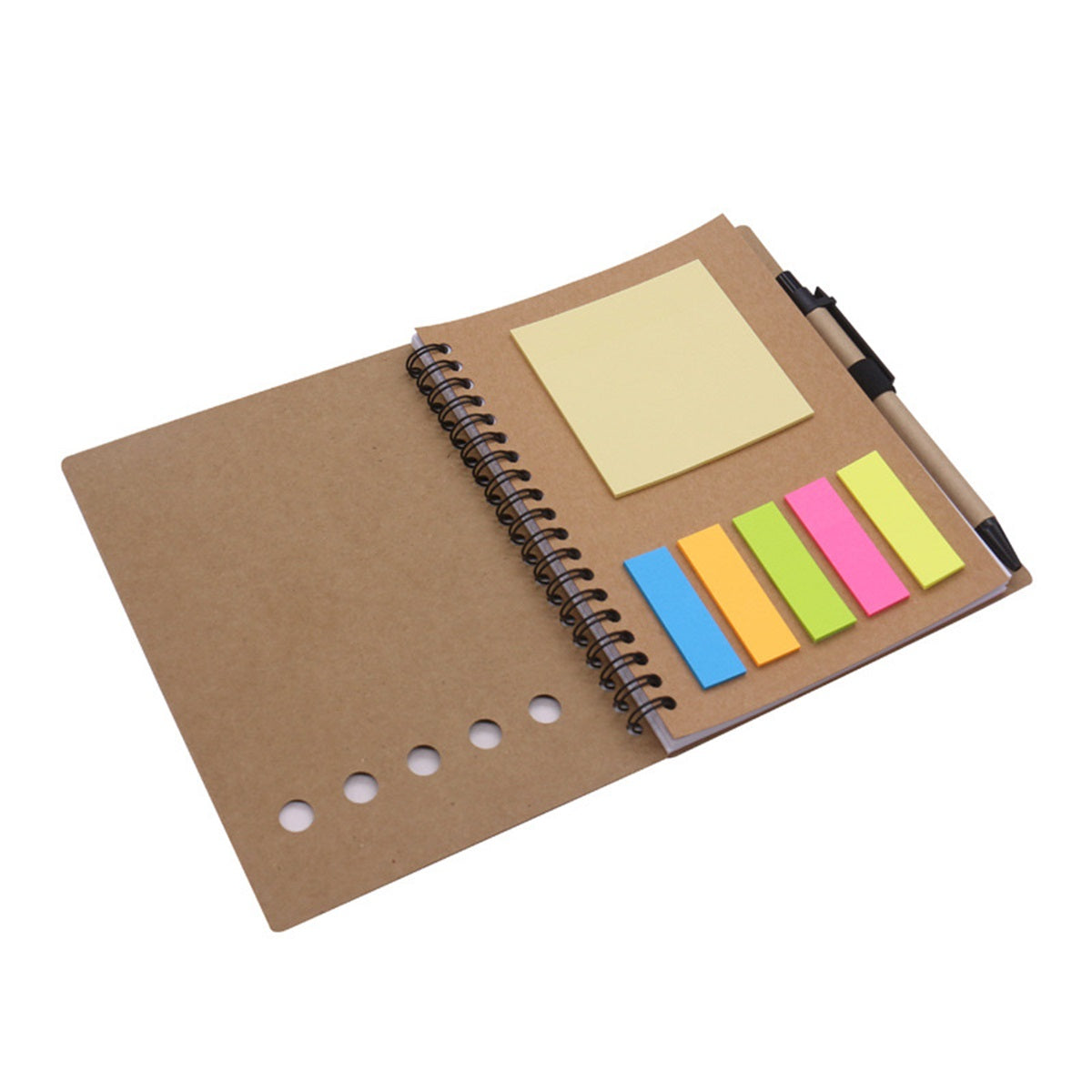 HUPSTL268 Notebook With Sticky Notes