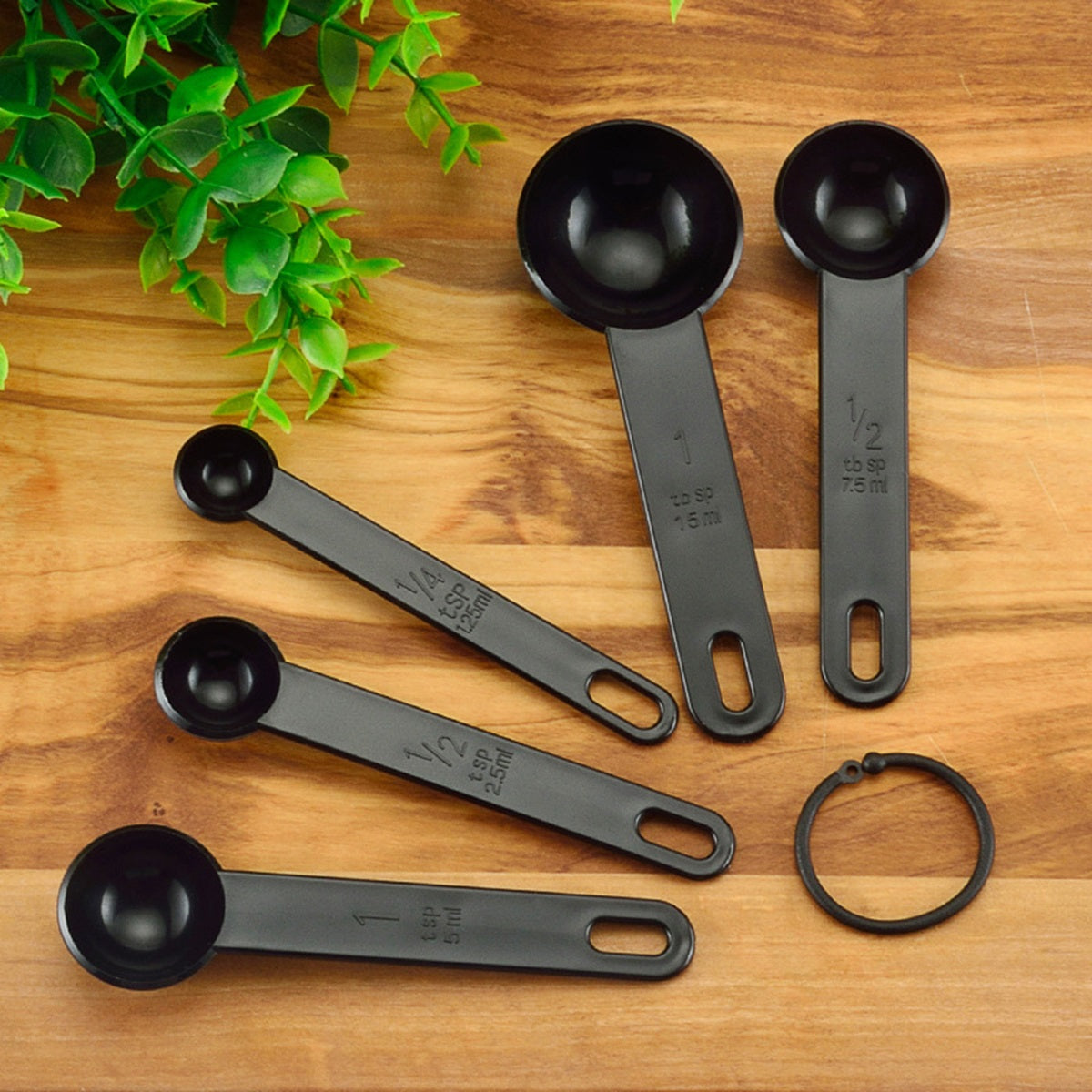 HUPSTL275 10-Piece Measuring Cups Spoons Set Kitchen Tools
