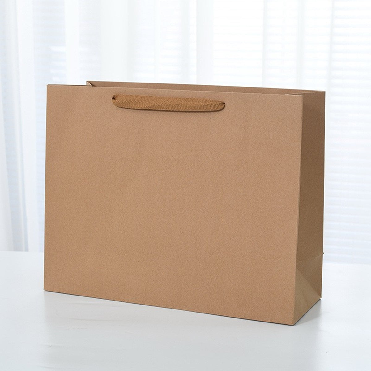 HUPSTL276 Natural Kraft Shopping Bag