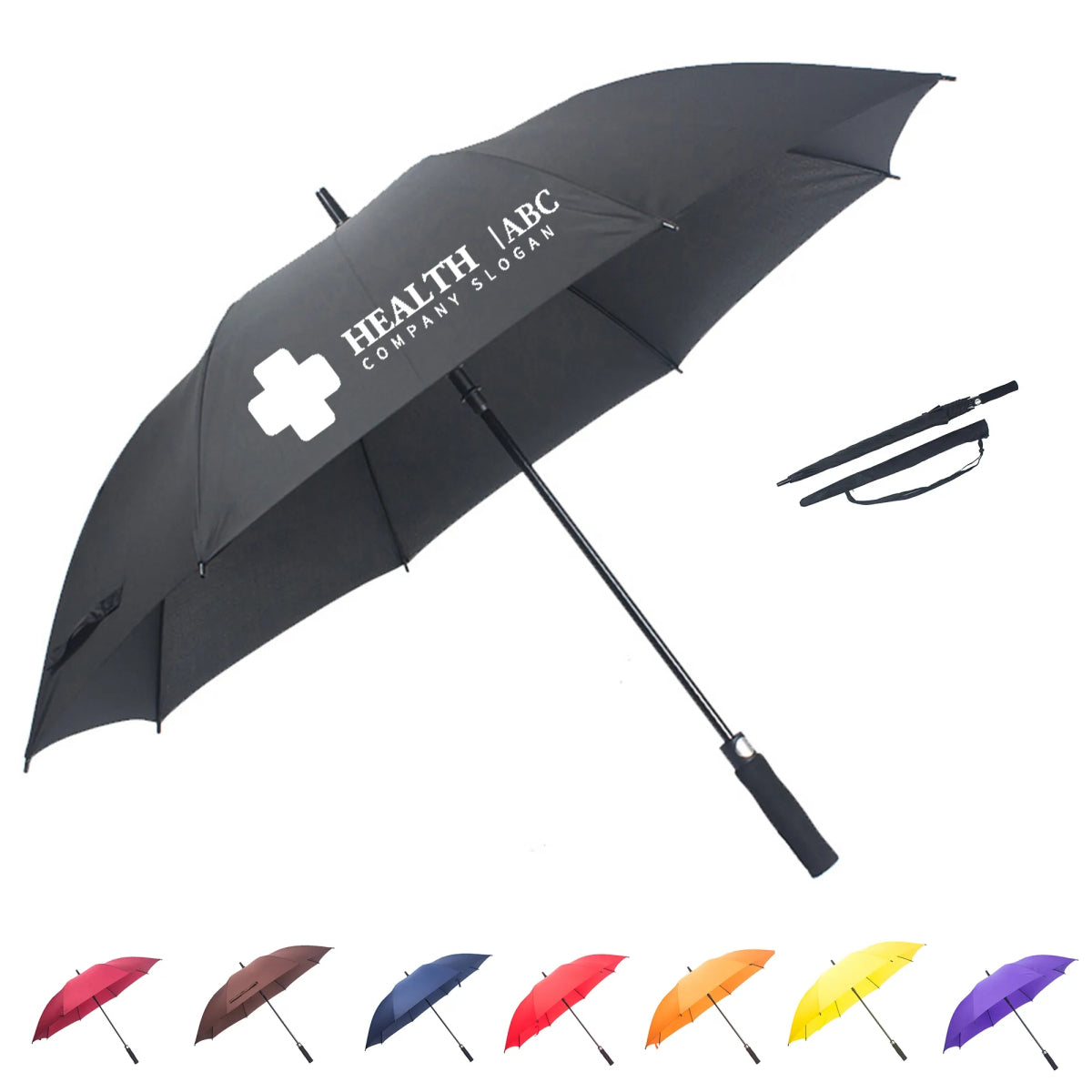 HUPSTL287 Double Layer Windproof Golf Umbrella