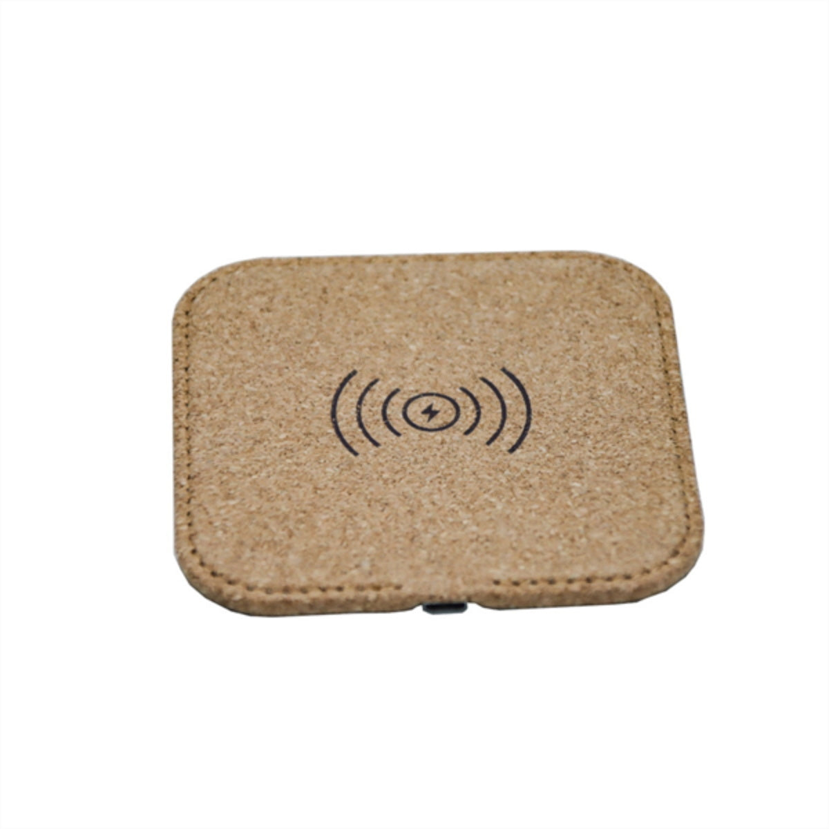 HUPSTL291 Eco-Friendly Square Cork Wireless Charger Pad