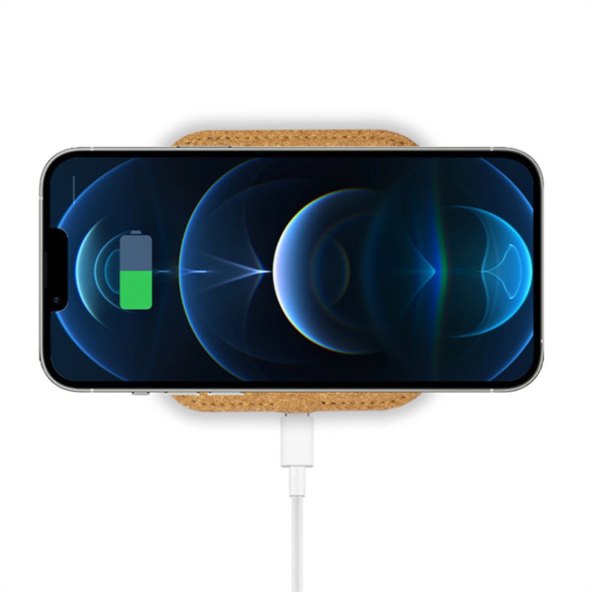 HUPSTL291 Eco-Friendly Square Cork Wireless Charger Pad