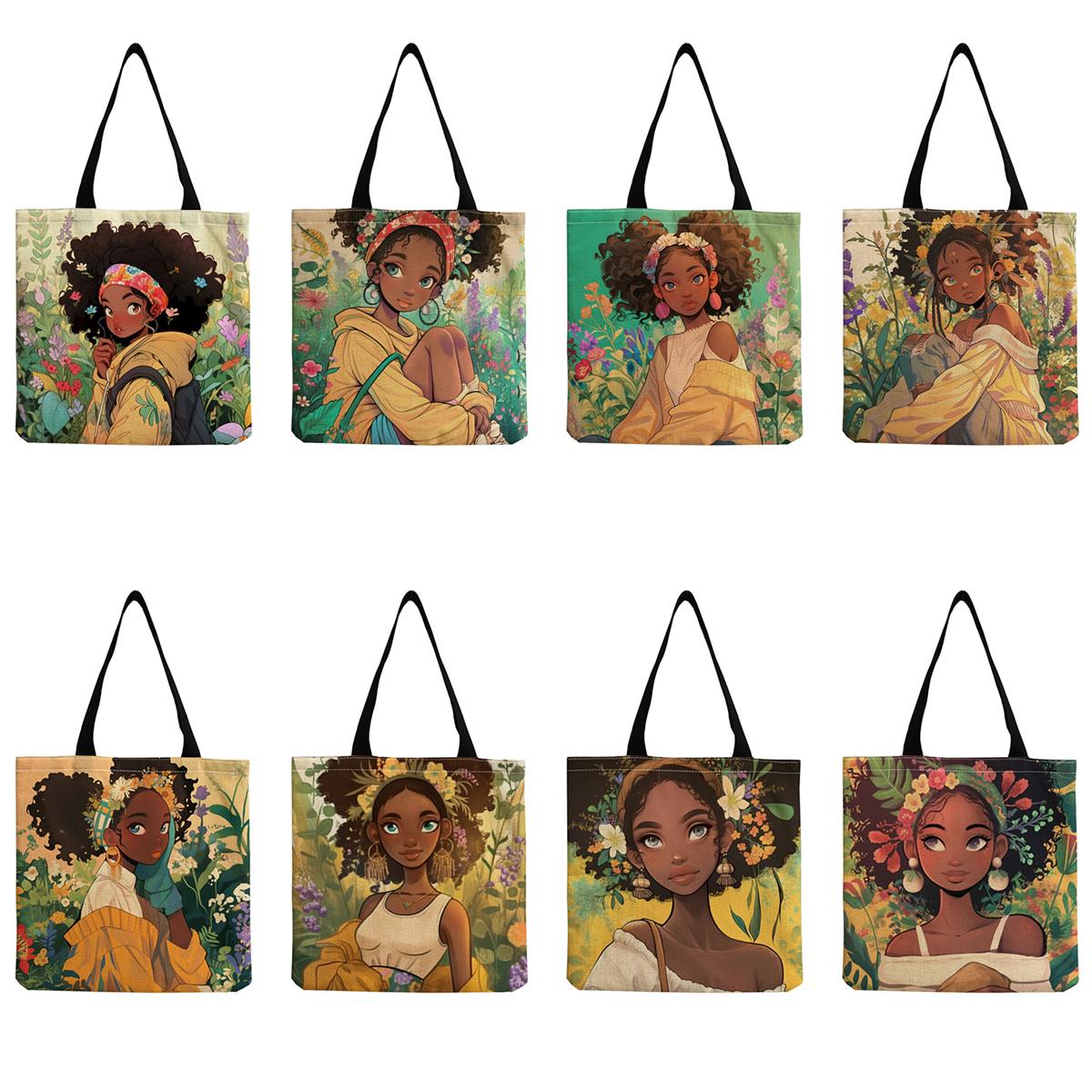 HUPSTL294Grocery Canvas Tote Bag-Full Color Transfer