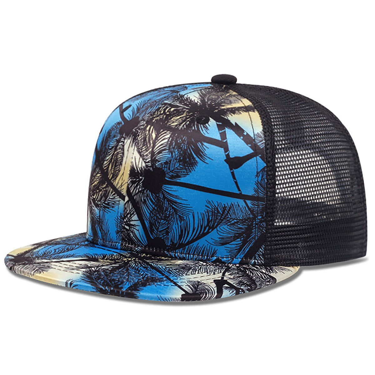 HUPSTL301 Flat Mesh Baseball Cap