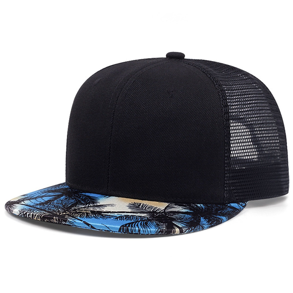 HUPSTL301 Flat Mesh Baseball Cap