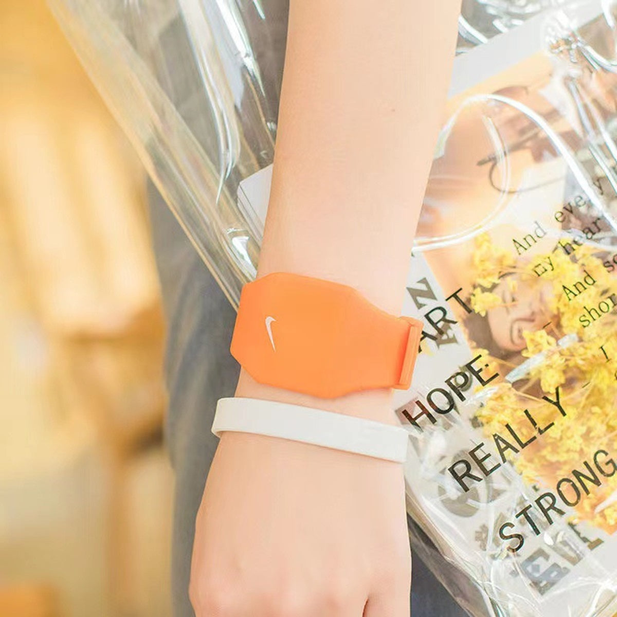 HUPSTL311 Silicone Electronic Watch