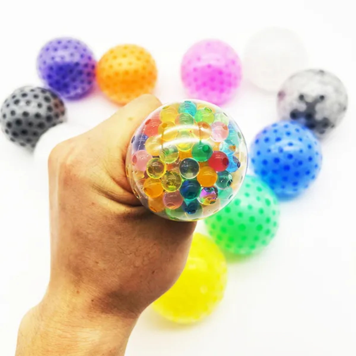 HUPSTL324 Bead Squeeze Gel Ball Stress Reliever