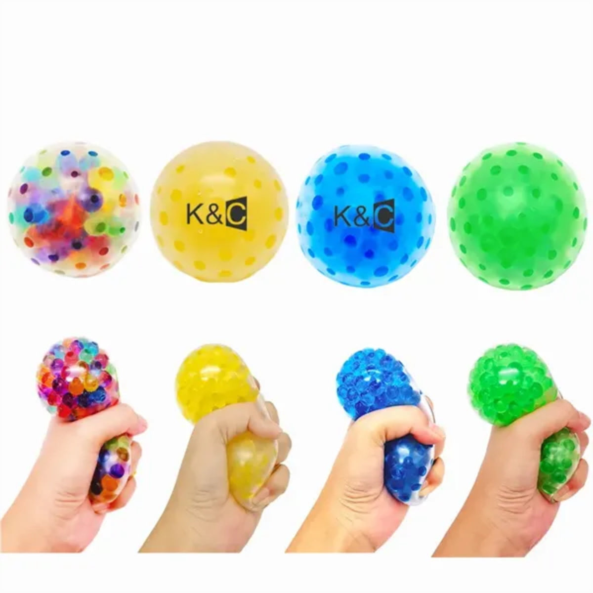 HUPSTL324 Bead Squeeze Gel Ball Stress Reliever