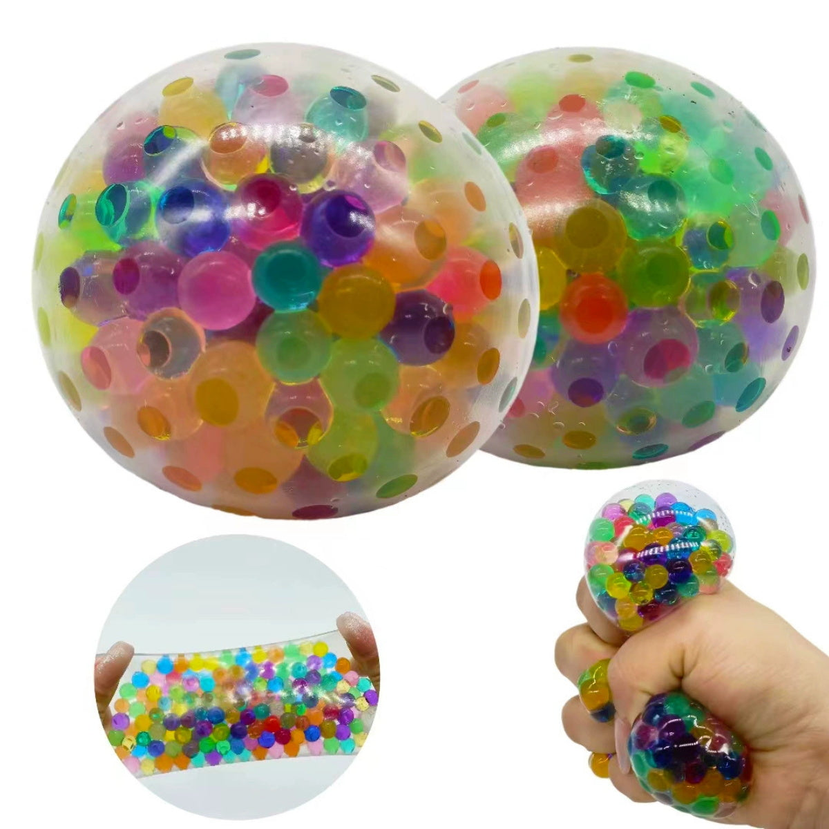 HUPSTL324 Bead Squeeze Gel Ball Stress Reliever