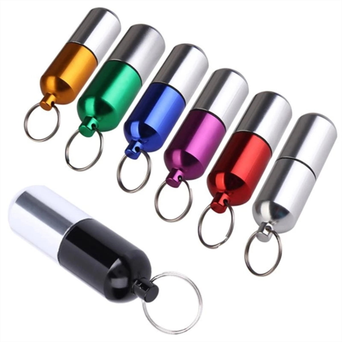 HUPSTL325 TWo-Tune Aluminum Pill Bottle