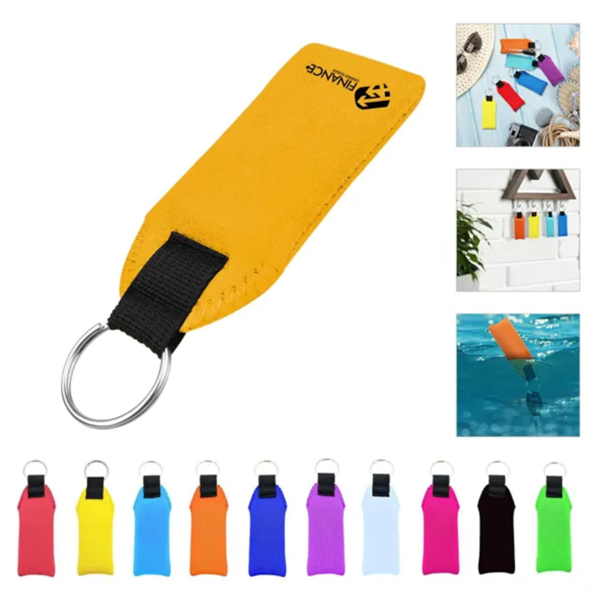 HUPSTL327 Floating Neoprene Keychain