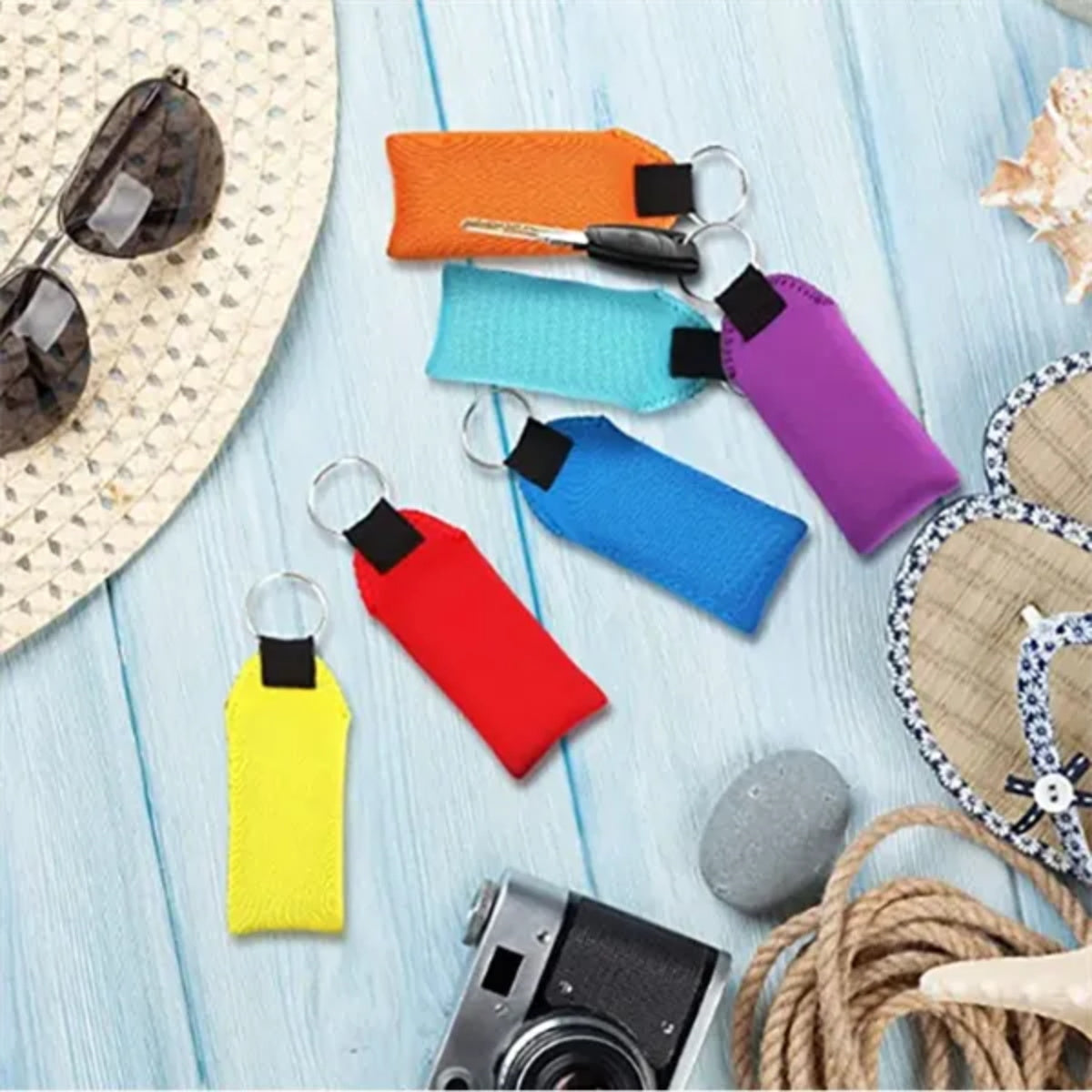 HUPSTL327 Floating Neoprene Keychain